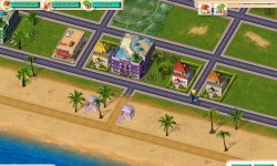 Пляжный курорт. Лето, море, пальмы